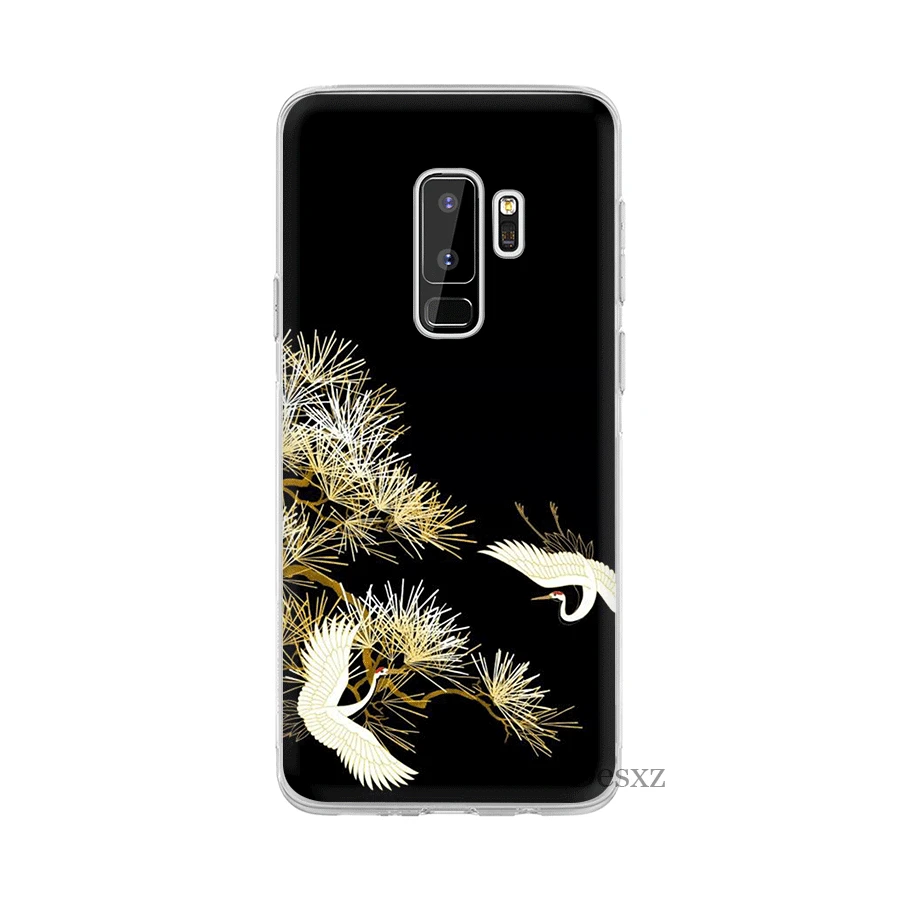 Чехол Desxz Crane для Samsung Galaxy A3 A5 A6 A7 A8 A9 A10 A30 A40 A50 A70 защитный чехол | Мобильные телефоны
