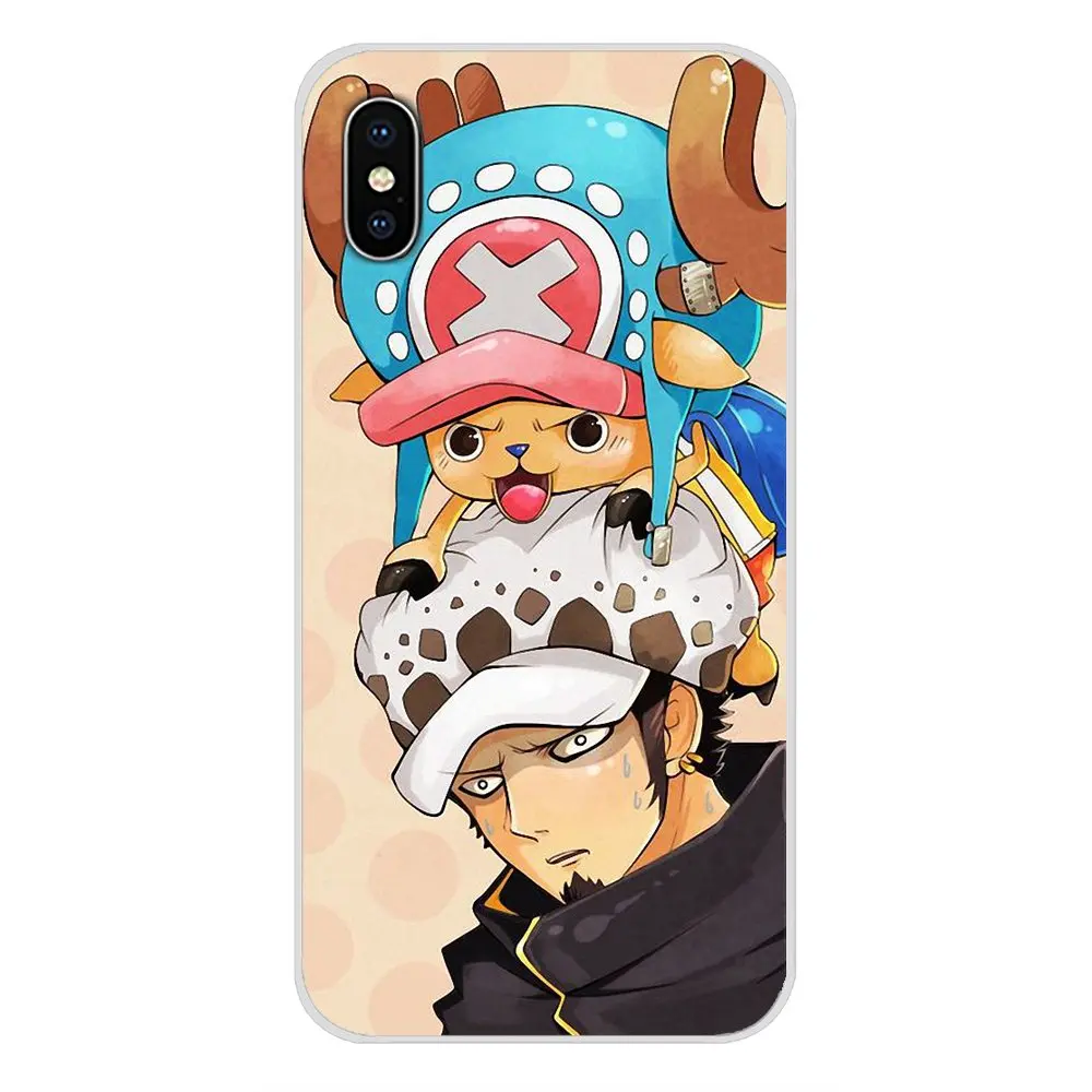 Чехол для мобильного телефона Apple iPhone X XR XS MAX 4 4S 5 5S 5C SE 6 6S 7 8 Plus ipod touch Аниме One Piece luffy