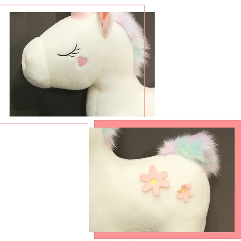 30 см милая плюшевая зверушка Kawaii игрушка единорог лошадка с куклой ребенок