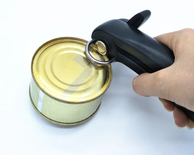 

1pcs Safe Bottle Opener Knife Professional Ergonomic Manual Can Opener Side Cut Manual Kitchen Gadgets for Jars Canisters