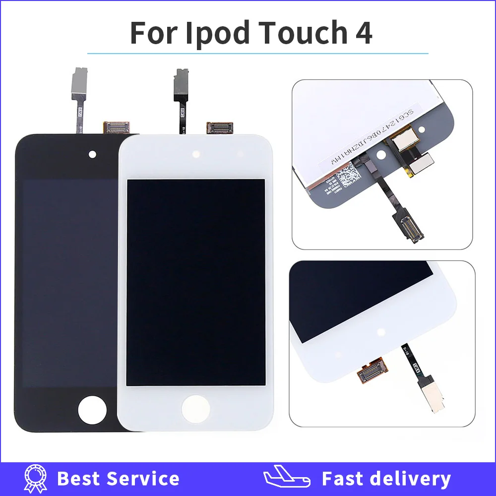 ЖК дисплей для iPod touch 4 5 6 6th сенсорный экран дигитайзер в сборе Touch 5th Gen Generation A1421 A1509