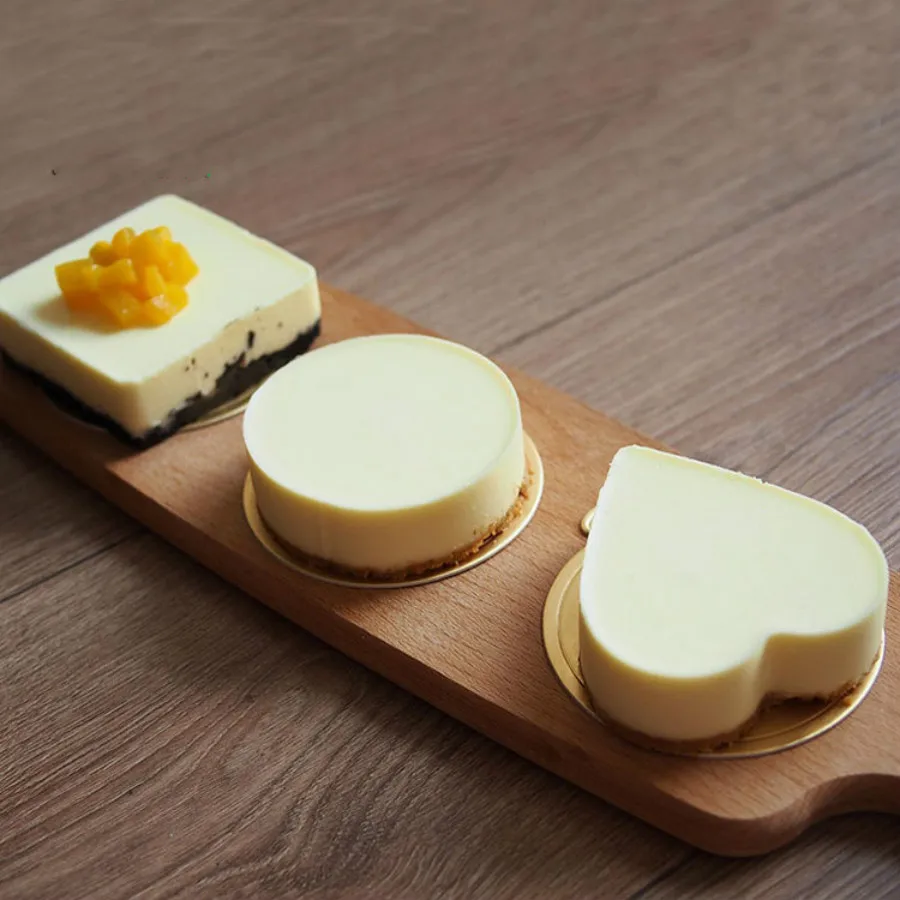 Металла нержавеющей стали Круглые Сердце Квадратных Flower Треугольные Сыр Торт