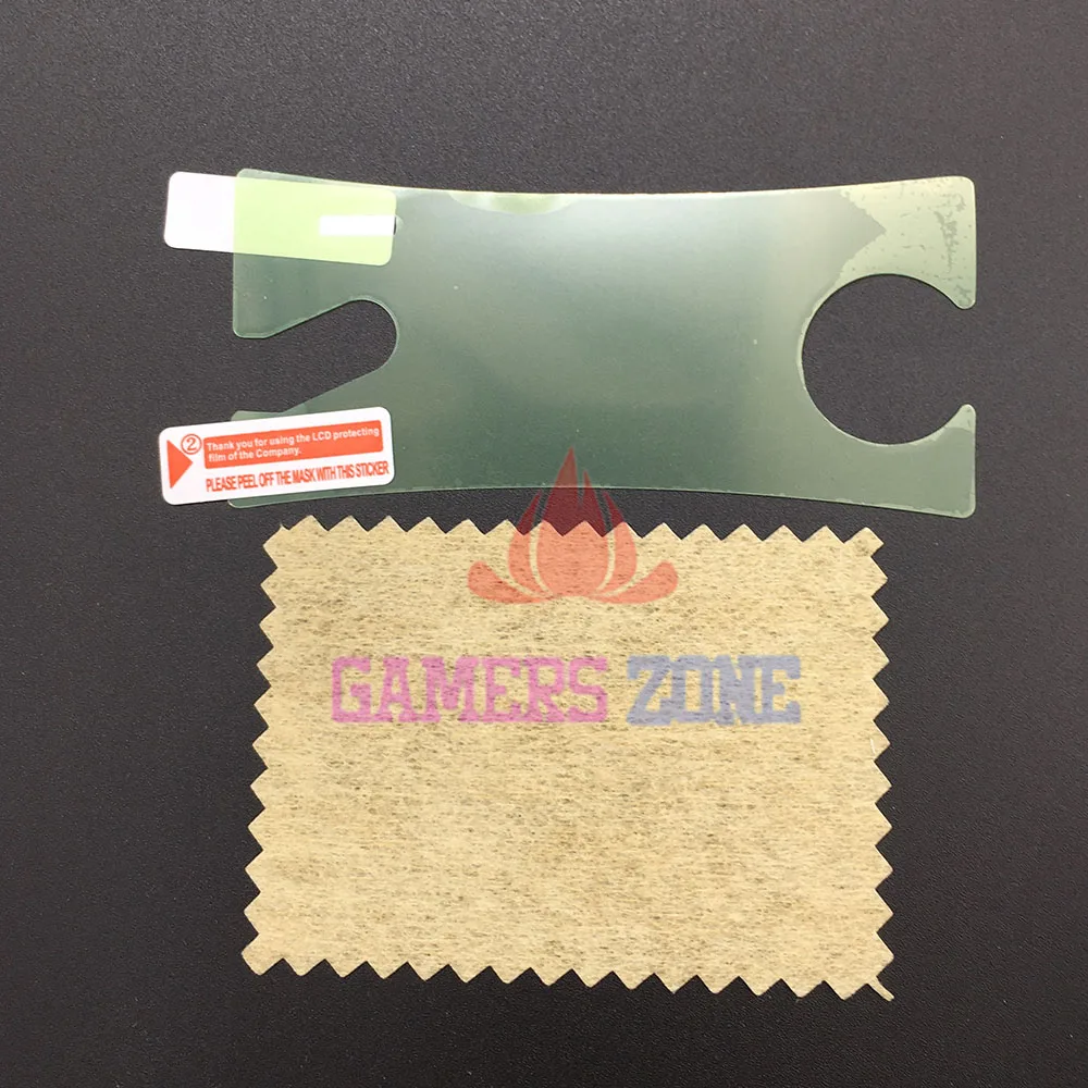 10SETS For Gameboy Micro Clear Screen Protector Cover Plus Clean Cloth GBM Protective Film | Электроника