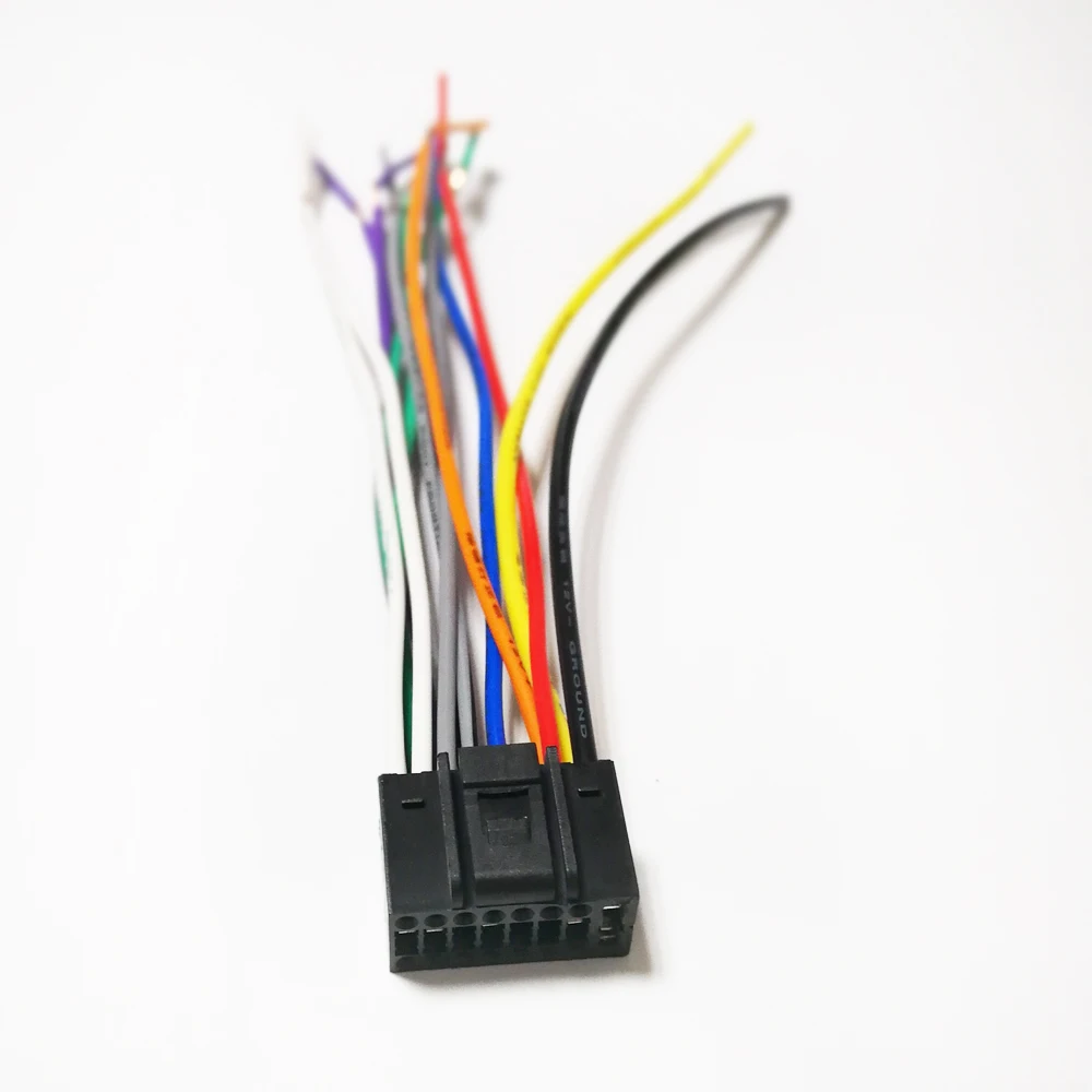 

Автомобильный радиоприемник, кабель-переходник для Kenwood 256, 2 шт.