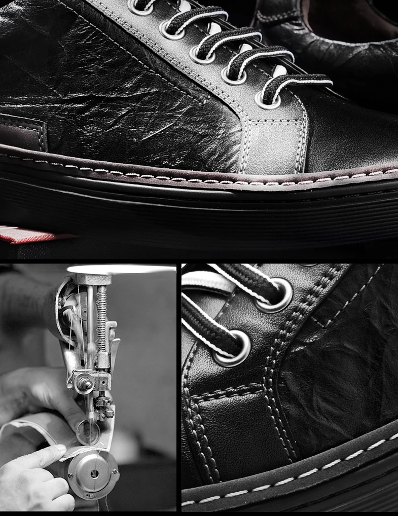 YD-EVER 100% genuine leather men casual shoes fashion oxfords breathable Driving handmade business moccasin Loafers 76 | Обувь