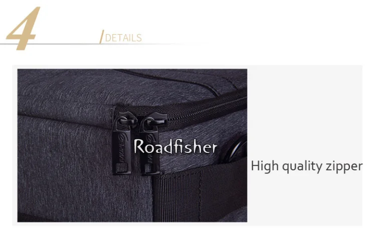 Roadfisher Толстая защита для фотографии камера сумка Вставка перегородка Чехол Органайзер с разделителями для 2 DSLR 3 объектива Canon Nikon sony