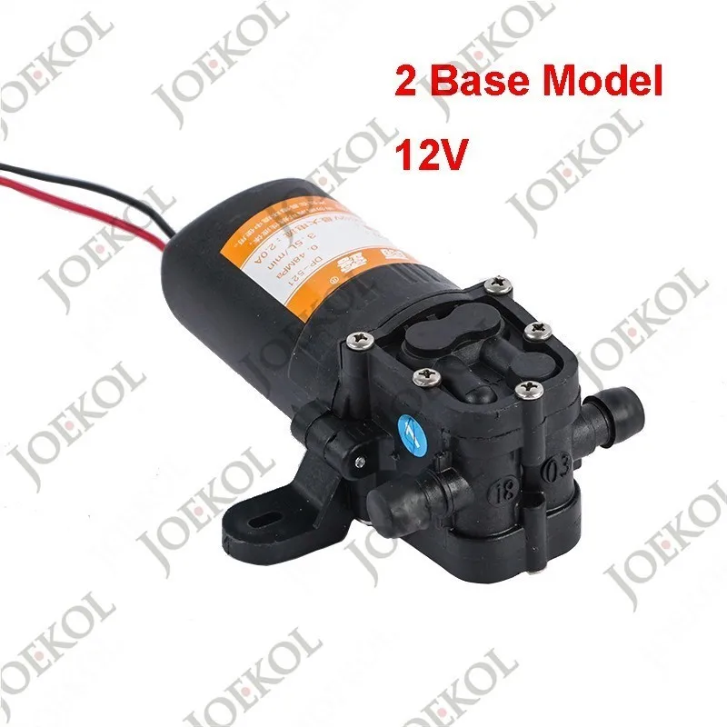 DC 12 В 70PSI 3.5L/мин сельскохозяйственный Электрический водяной насос черный микро-мембранный насос водяного опрыскивателя Автомойка 12В