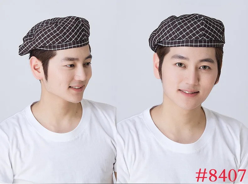 2017 Распродажа Новая саржевая Мужская хлопчатобумажная форма шеф-повара кепка