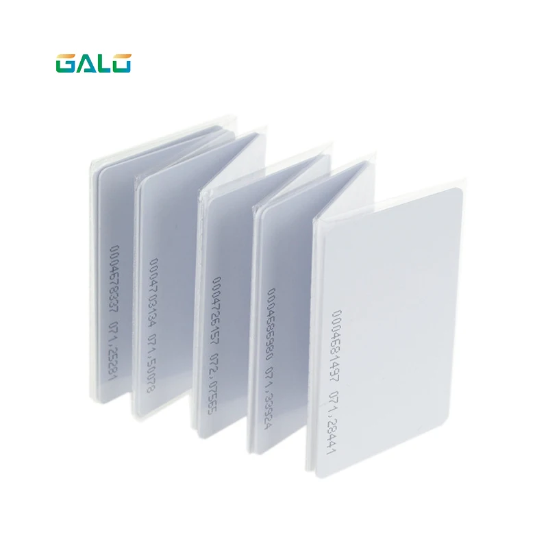 100 шт./пакет Rfid тег 125 кГц Близость RFID карта брелок контроля доступа смарт