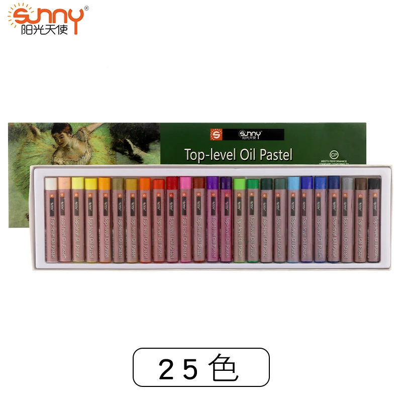 12 Вт/18/36/50 Цвета высшего уровня Пастель Мел картина маслом Stick Crayon граффити ручка пастельных Цвета - Цвет: 25 colors