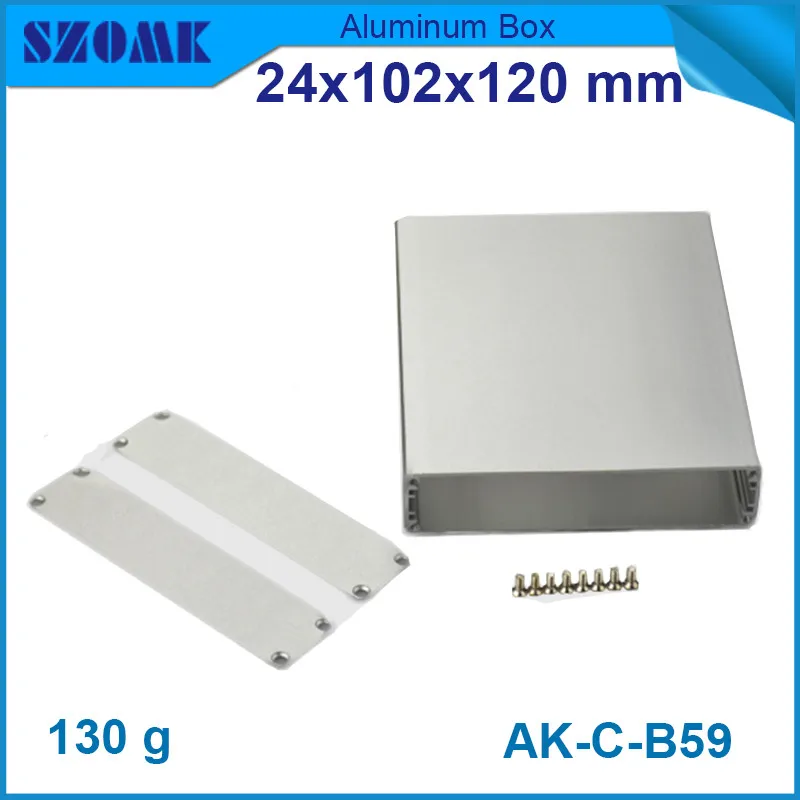 10 шт./лот лидер продаж алюминиевый корпус серебряного цвета с порошковым