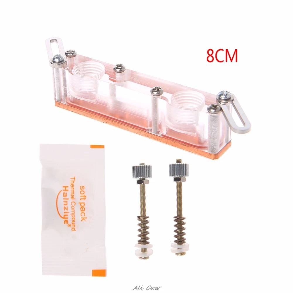 Многофункциональный кулер MOS 6/8/10 см водяной охлаждающий блок для материнской