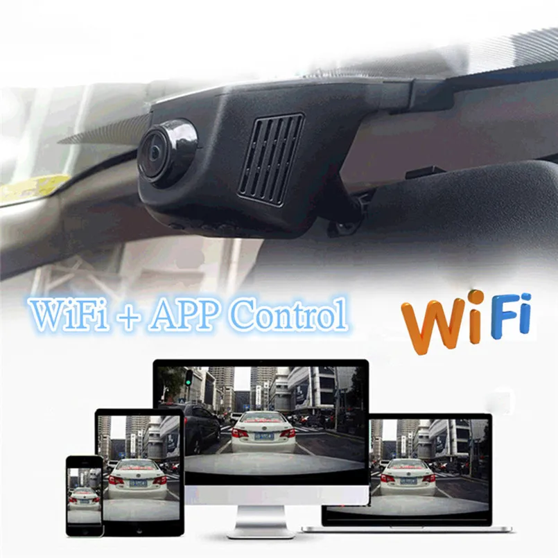 2018 Новейший автомобильный мини видеорегистратор с Wi Fi автомобильная камера Full HD