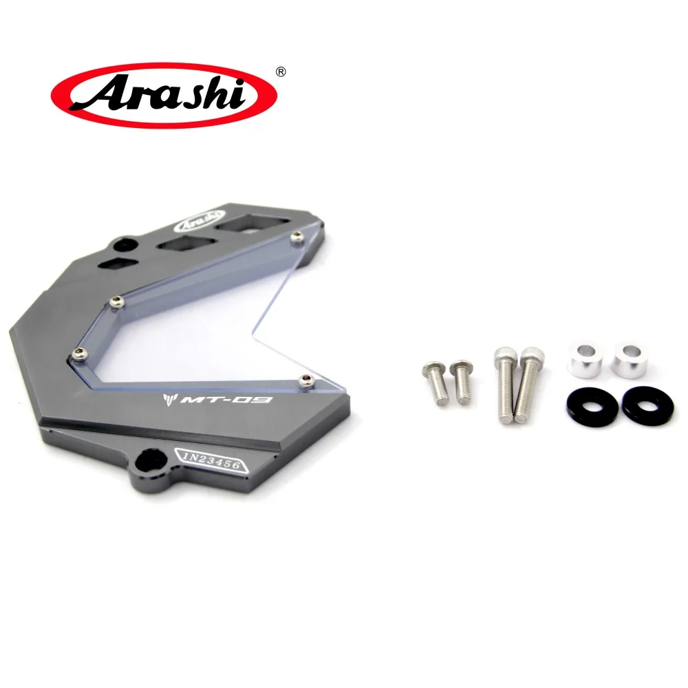 Arashi 1 шт. для YAMAHA Φ 2013 2017 CNC MT09 FZ09 FJ09 Защитная крышка цепи мотоцикла Карманный