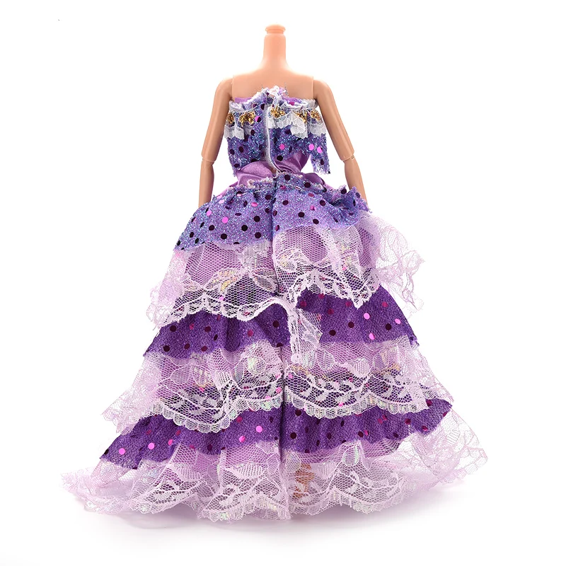 1 шт. фиолетовое длинное платье ручной работы одежда вечернее свадебное