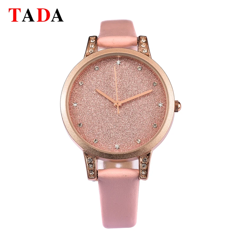 3ATM водонепроницаемый памятный подарок для женщин креативный тонкий ремешок часы