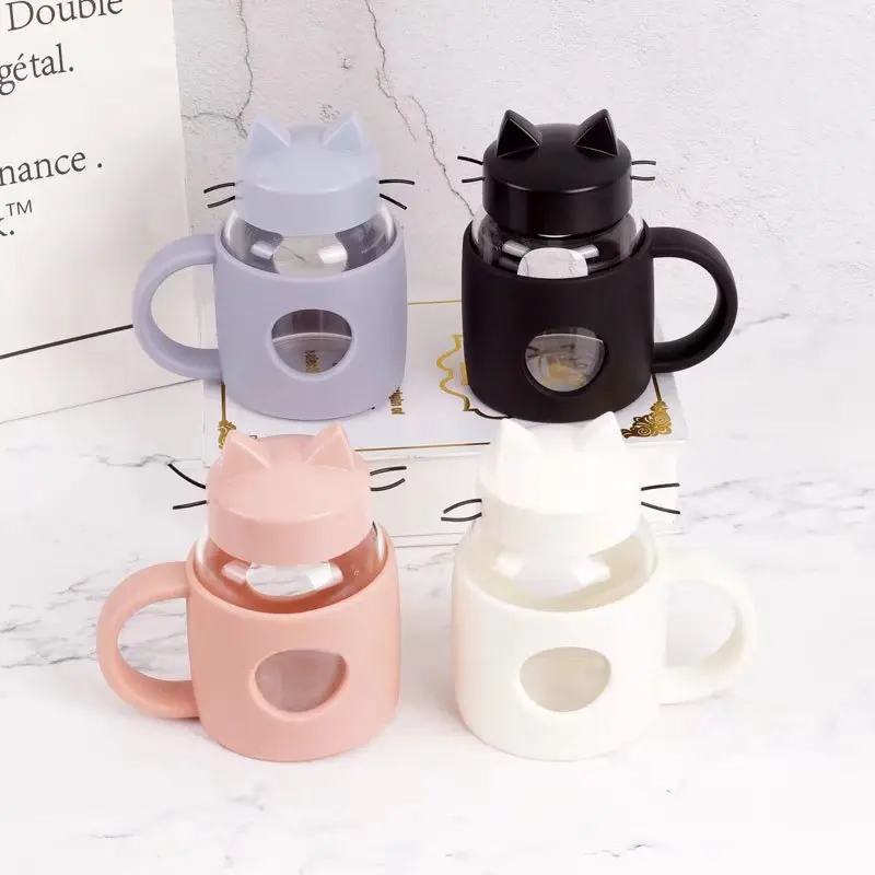 Двойная стеклянная бутылка для воды My 280 мл питьевая вода кошек детские бутылки