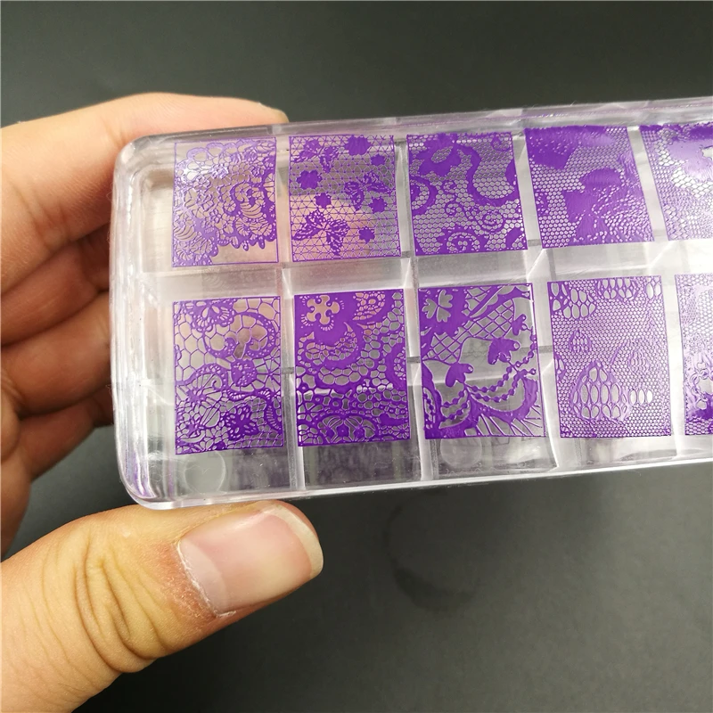 Новое поступление супер большие прозрачные желе ногтей штампа огромный ластик