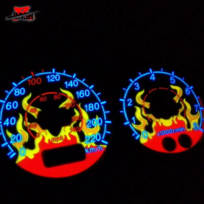 DASH EL Glow Gauge для Mazda Premacy 323 MK8 1998 2003 автоматическая передача дизайн с активированным