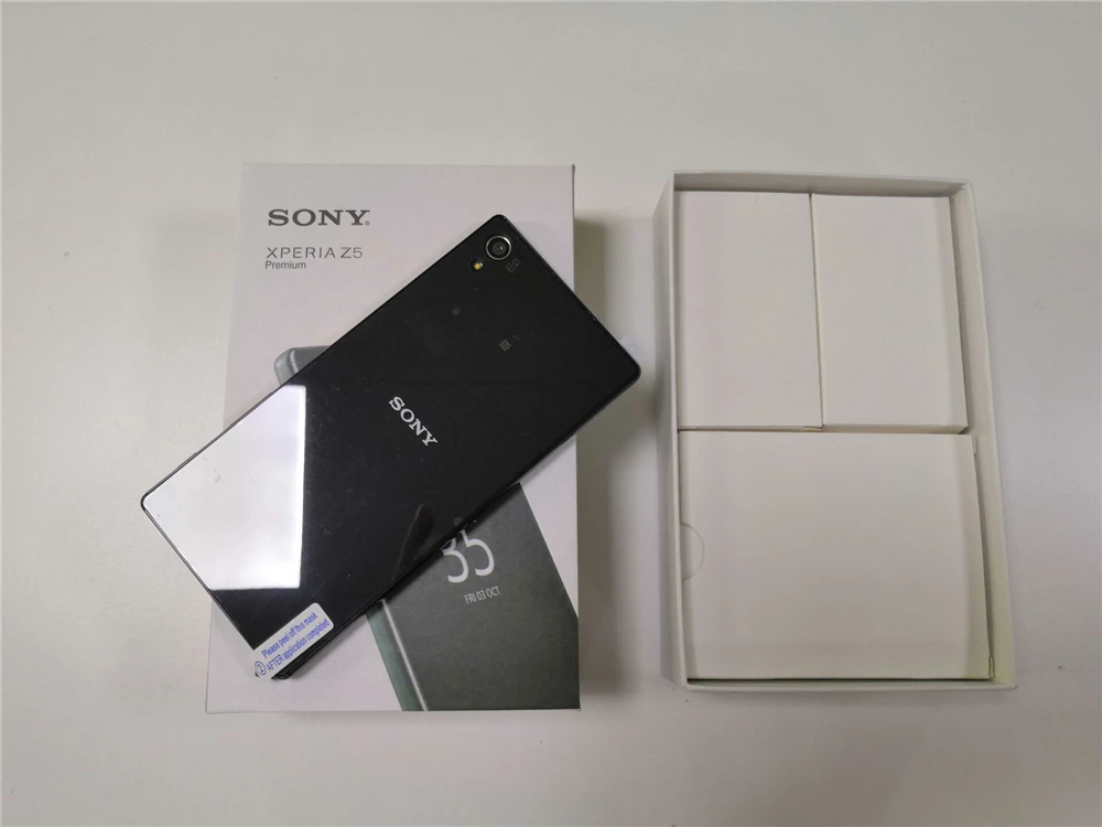 sony Z5 Premium E6883 Восьмиядерный 5,5 дюймов 3 ГБ+ 32 Гб Две sim-карты LTE задняя камера 2160 МП 3840* разблокированный мобильный телефон