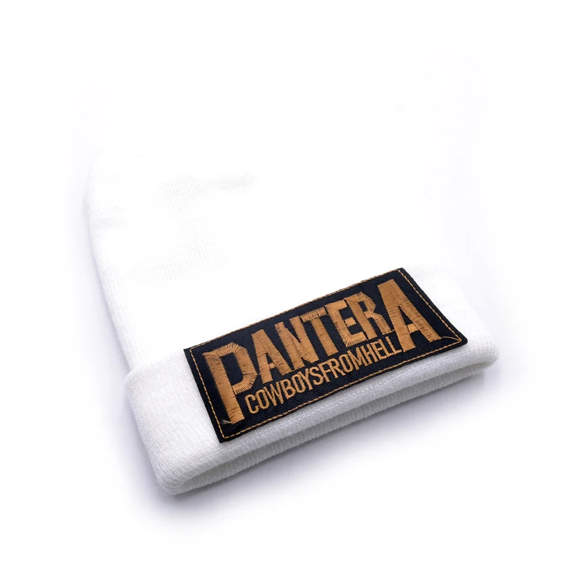 Зимние шапки pantera band женская шапка унисекс простые теплые мягкие женские шапочки