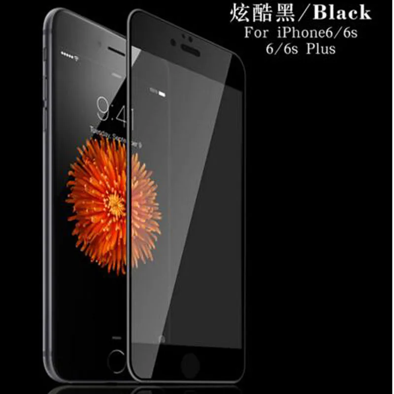 Wangcgngli 3D изогнутое матовое закаленное стекло для iPhone 6 6s Премиум 9H из углеродного