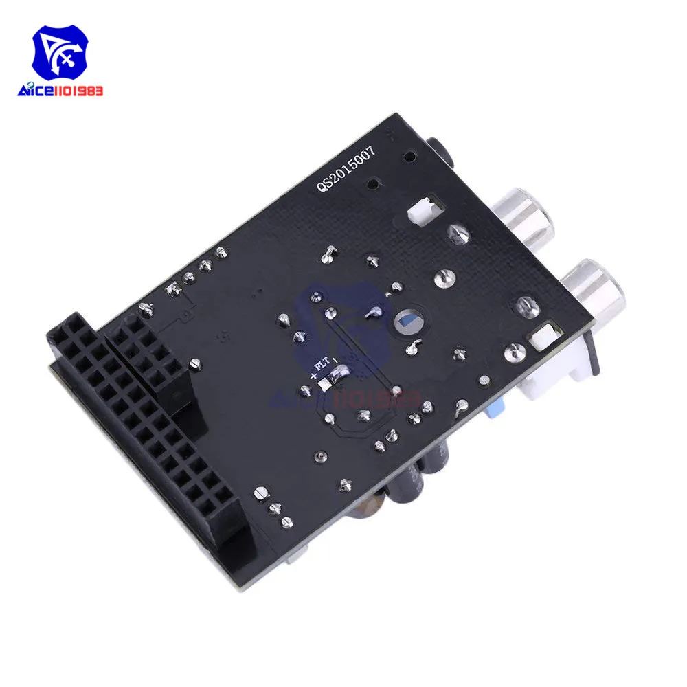 HIFI DAC аудио модуль звуковой карты PCM5102 I2S интерфейс 384 кГц Светодиодный индикатор