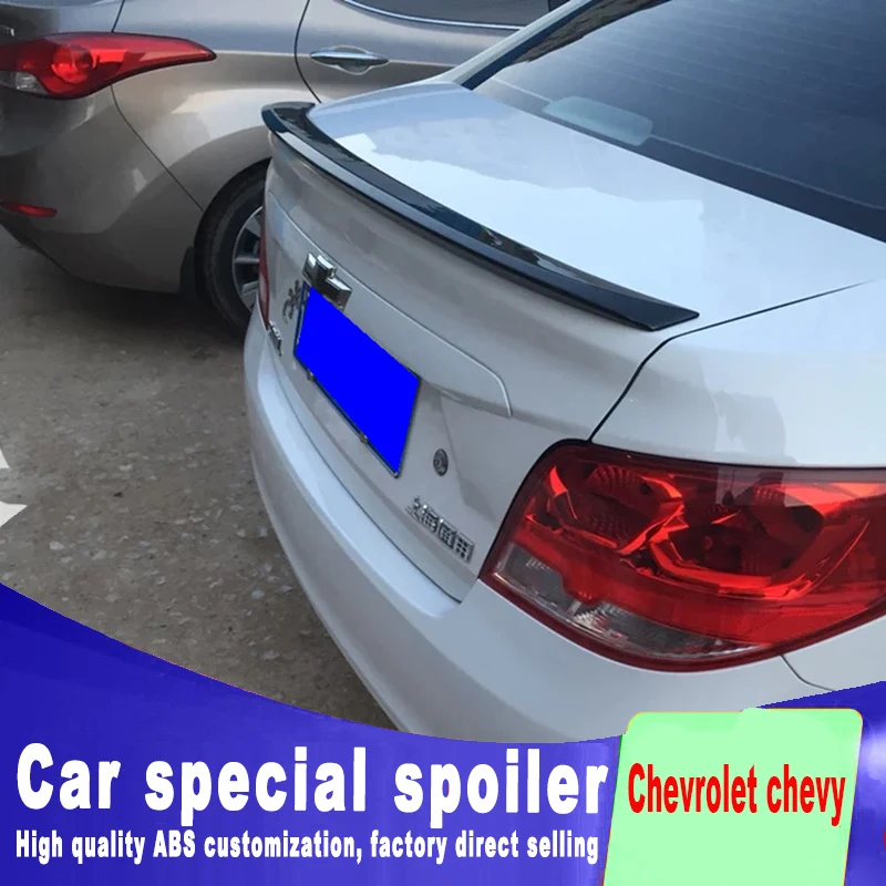 

Золотая Модель спойлера 2005 2006 2007 2008 2009 2010 2011 2012 для Chevrolet chevy ABS спойлер из материала by грунтовая краска