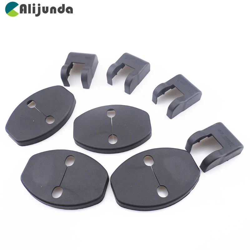 Отделка дверного замка для автомобиля 8 шт. чехлы дверей Volkswagen polo Jetta MK6 GOLF7 Tiguan Passat