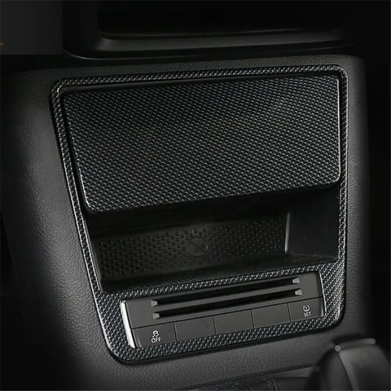 

Car-styling Central console glove box panel decoration Frame cover case For Volkswagen vw Tiguan 2010-2016 auto accessories