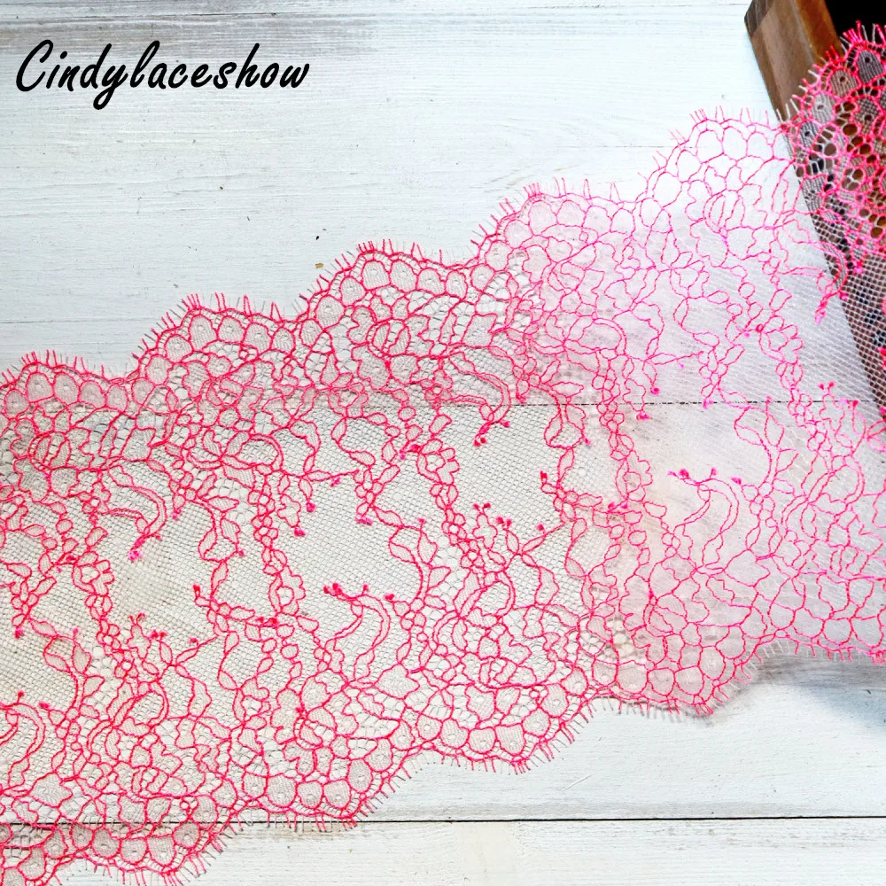 3. метров 16 см в ширину розовые ресницы отделка кружевом ручной работы одежда из