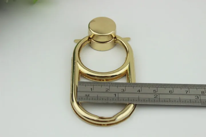 2/4 шт модная сумка замок Женская металлическая Пряжка Поворотный оснастки сумки