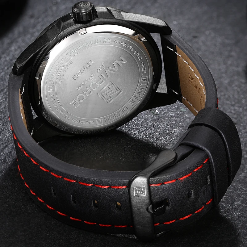 Часы NAVIFORCE мужские спортивные кварцевые водонепроницаемые|masculino|masculinos relogiosmasculino
