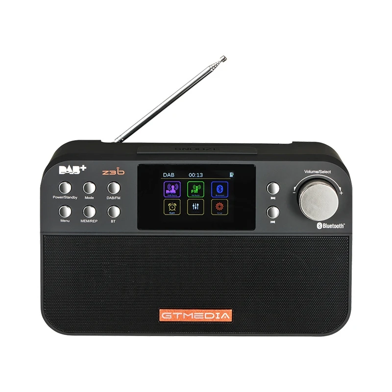 Gtmedia Z3B портативный цифровой Dab Fm стерео радио приемник Tft будильник