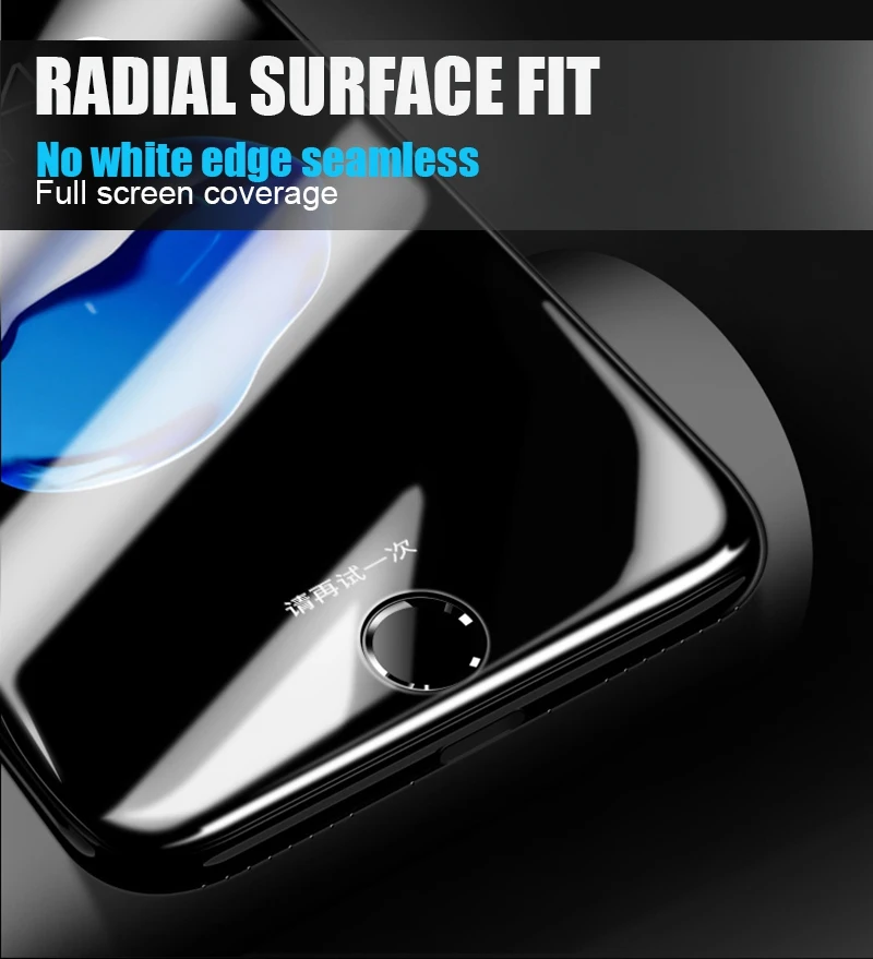3D изогнутая полностью нано защитная пленка для iPhone X XS Max XR 6 6s 7 8 Plus(не закаленное стекло) Защитная пленка для экрана из фольги