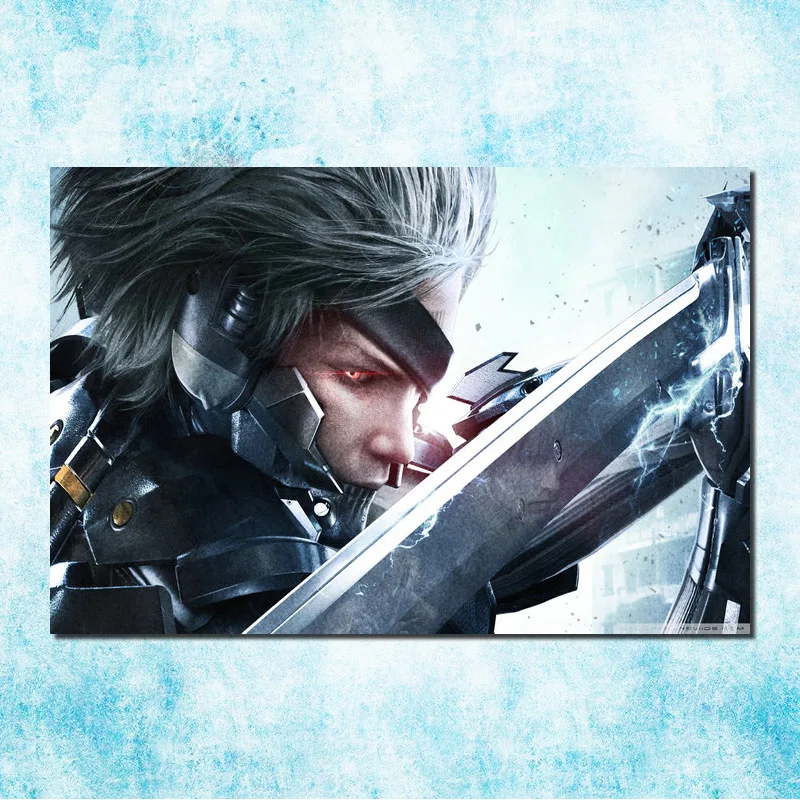 click Metal Gear Solid V фантомная боль Искусство Шелковый Холст печати плакатов 13x20 24x36 дюймов одноцветное Игра "Змейка стены картину(больше)-4 - Цвет: click