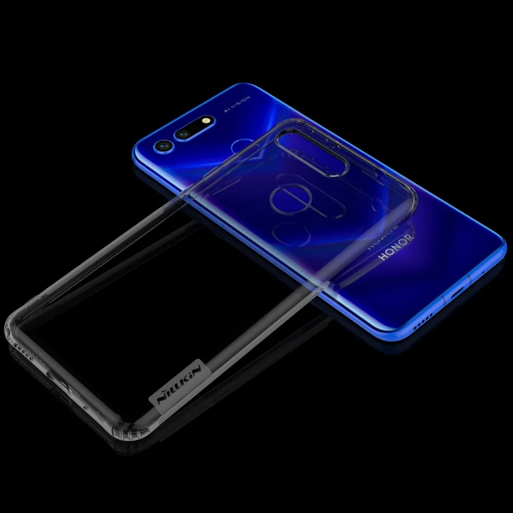Для huawei honor view 20 чехол Nillkin натуральный прозрачный мягкий кремний TPU Защитный чехол для honor view 20 5,84"
