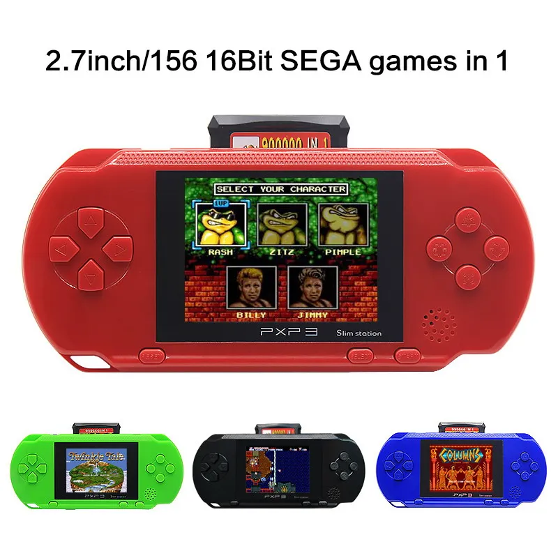Консоль SEGA игровая 16 битная портативная 2 7 дюйма 156 SEGA|portable game console|game handheldgame console |