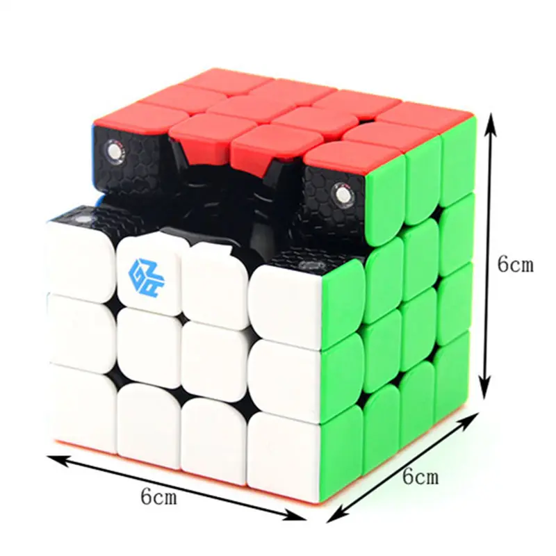 Ган 460 м Магнитный куб 4x4 Magic Cube 4x4x4 скорость Cubo Magico 4*4 Professional кубик рубика