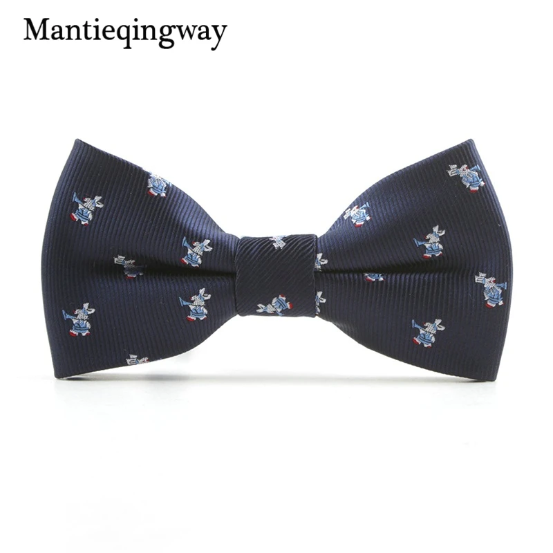 Mantieqingway/Детский галстук бабочка из полиэстера для рождественской вечеринки
