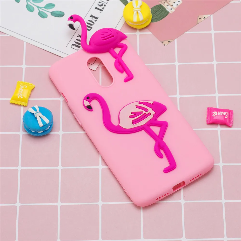 Силиконовый чехол на СПС Oneplus 7 3D милый Famingo для Pro Oneplus7 мягкий из ТПУ телефона |