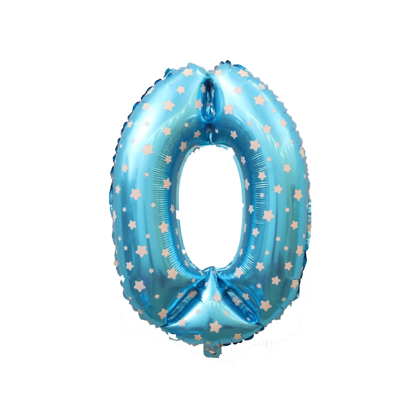 Шары воздушные из фольги с цифрами 16/30/40 дюйма|supplies party|supplies wedding |