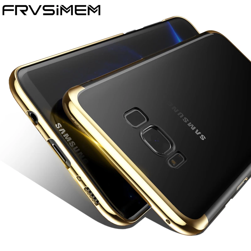 Soft TPU Case for Samsung Galaxy S9 S8 Plus Note 8 J3 J5 J7 NEO 2017 J2 Prime A3 A5 2016 A8 2018 S7 S6 EDGE Plating cover |