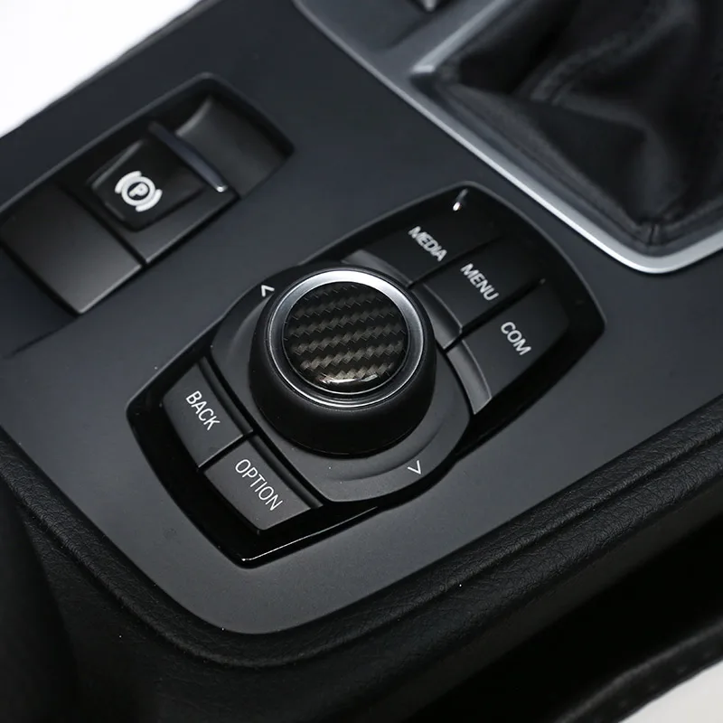 Углеродное волокно Стиль ABS мультимедиа ручка декоративная крышка Накладка для