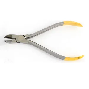 Стоматологические кусачки для лигатур, 1 шт., плоскогубцы для ортодонтической лигатуры, проволоки и резинки, стоматологический инструмент SS, резак для зубных нитей