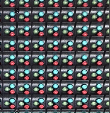 P10 светодиодный дисплей модуль 10 мм 16*16 пикселей 1/4 сканирование наружная rgb