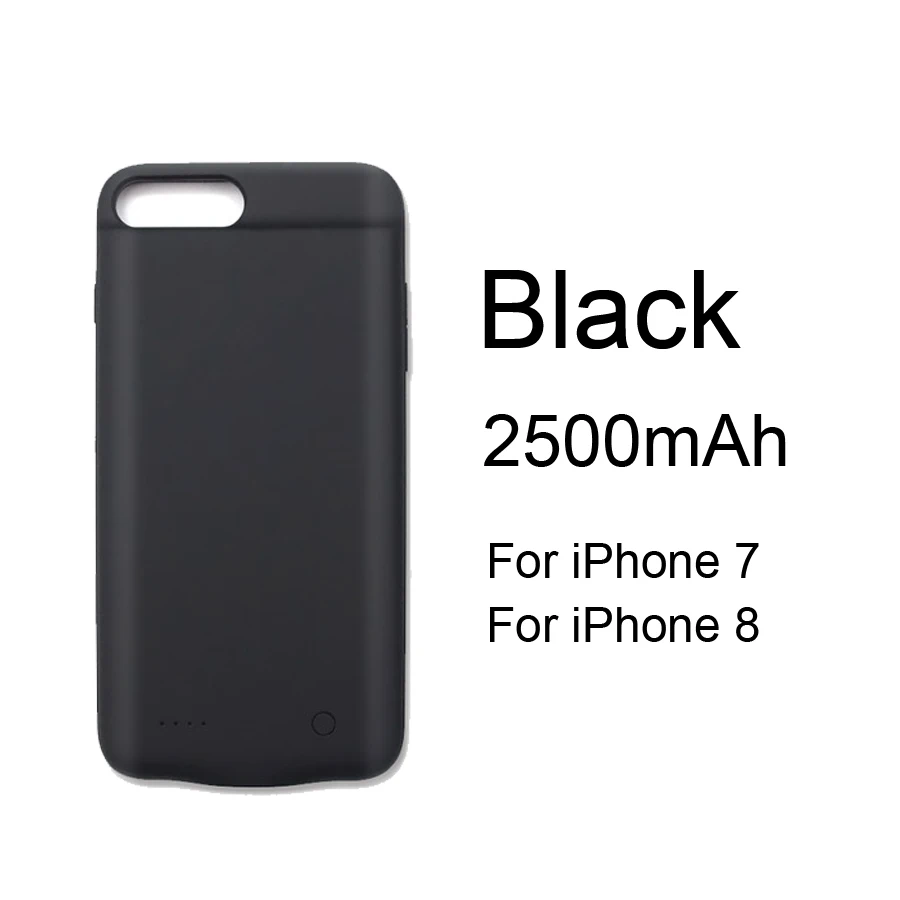 7 8 Чехол для аккумулятора WST для iPhone 6, 6s, 7, 8 Plus, чехол для зарядного устройства, внешний аккумулятор, чехол для зарядки s, зарядное устройство, Ультратонкий Внешний чехол - Цвет: 7 8