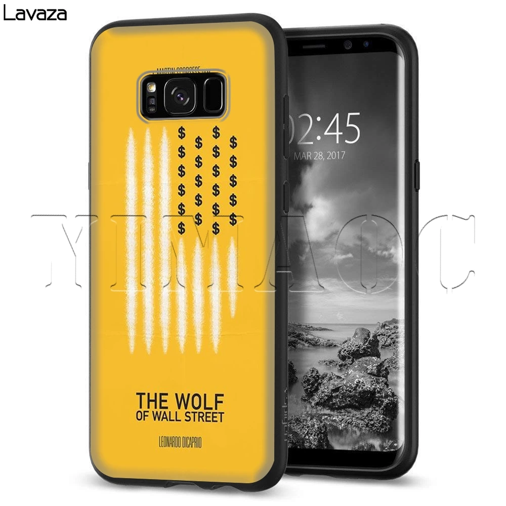 Lavaza волк с Уолл-стрит чехол для Samsung Галактики S6 S7 край J6 S8 S9 S10 плюс A3 A5 A6 A7 A8 A9 Note 8 9 |