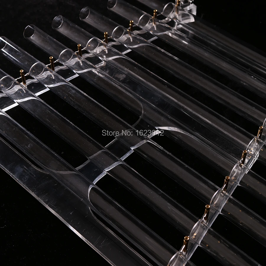 Оптовая продажа музыкальный кварц для лечения пения Хрустальная арфа с сумкой