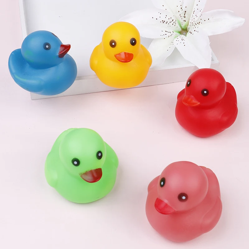 5 шт. 7*6 см красочная игрушка-утенка для ванной | Игрушки и хобби